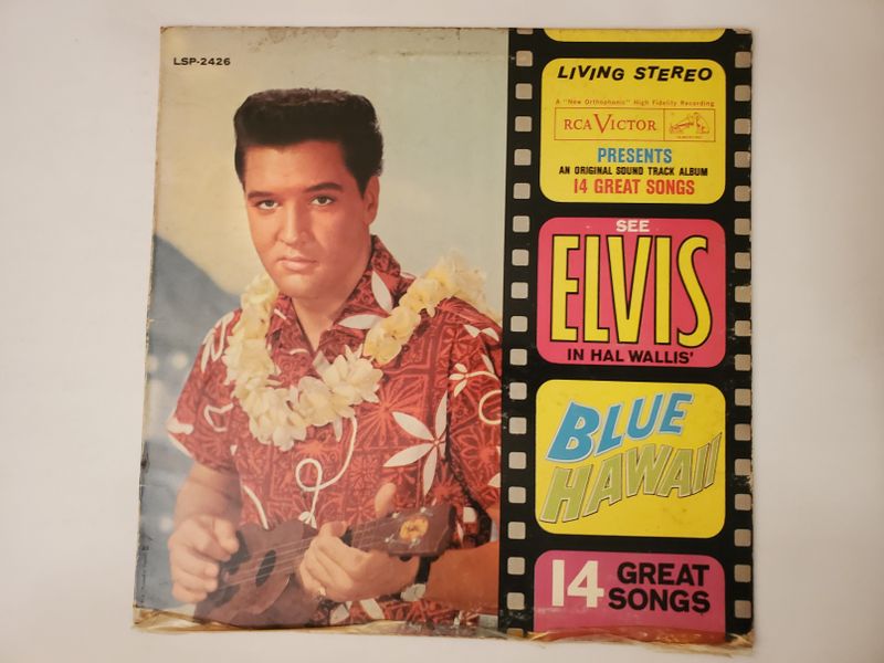 Elvis Presley Blue Hawaii vinyl record